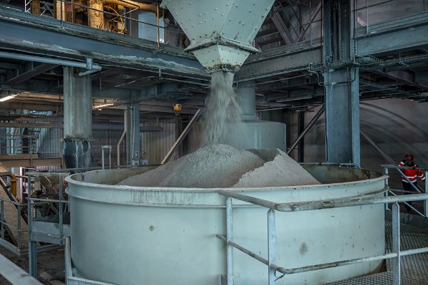 site d’extraction de Silice